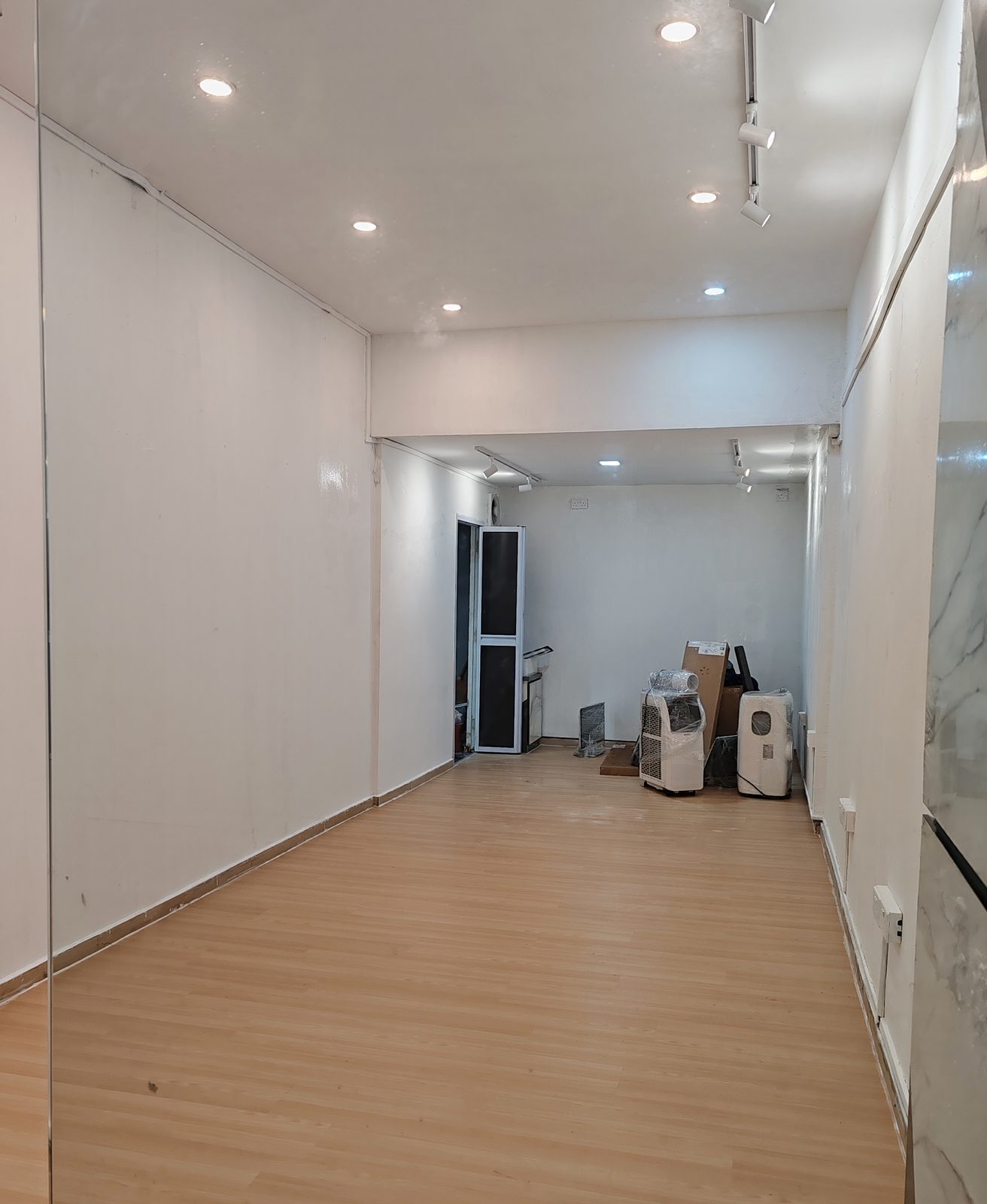 The Tanjong Pagar Plaza office unit before its fit-out